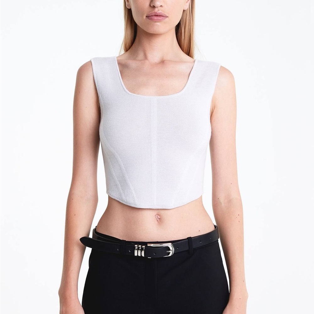 NakedCashmere WHITLEY CORSET TOP XS